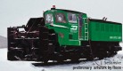 72807 Roco Self propelled snow blower Beilhack of Burlington Northern Digital with Sound